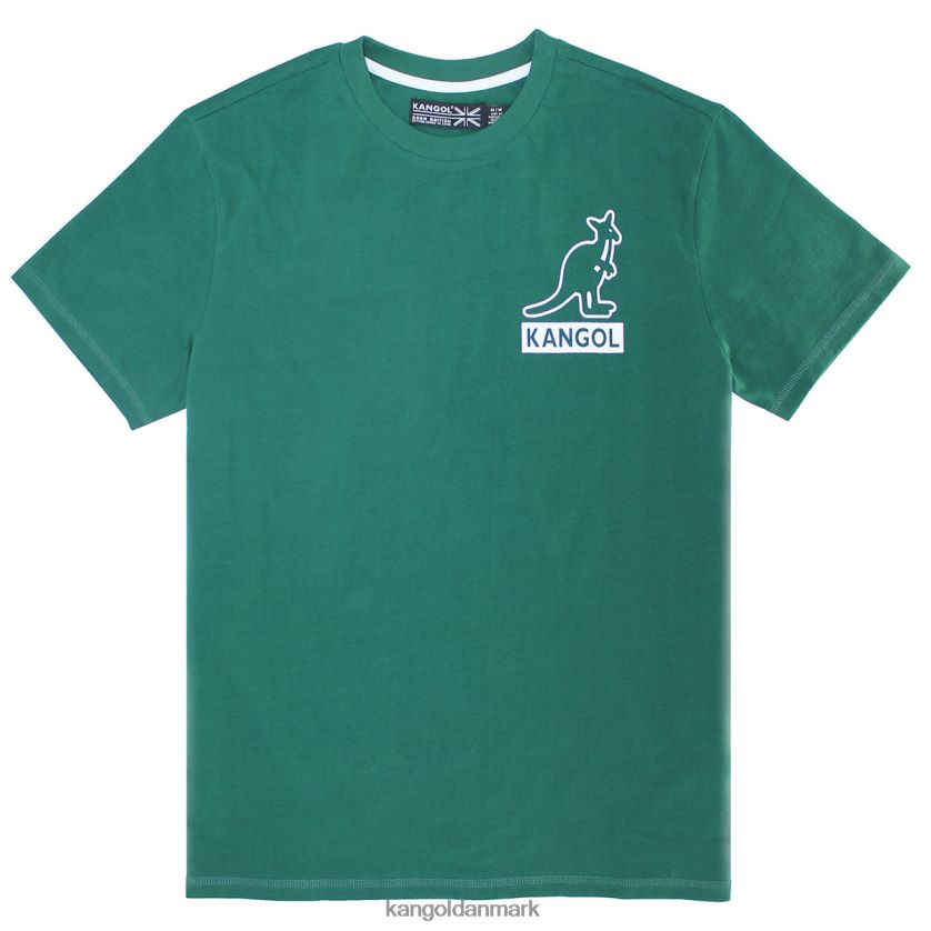 Kangol Tøj - Kangol mænd mørkegrøn tennis t-shirt tøj 84N2081227