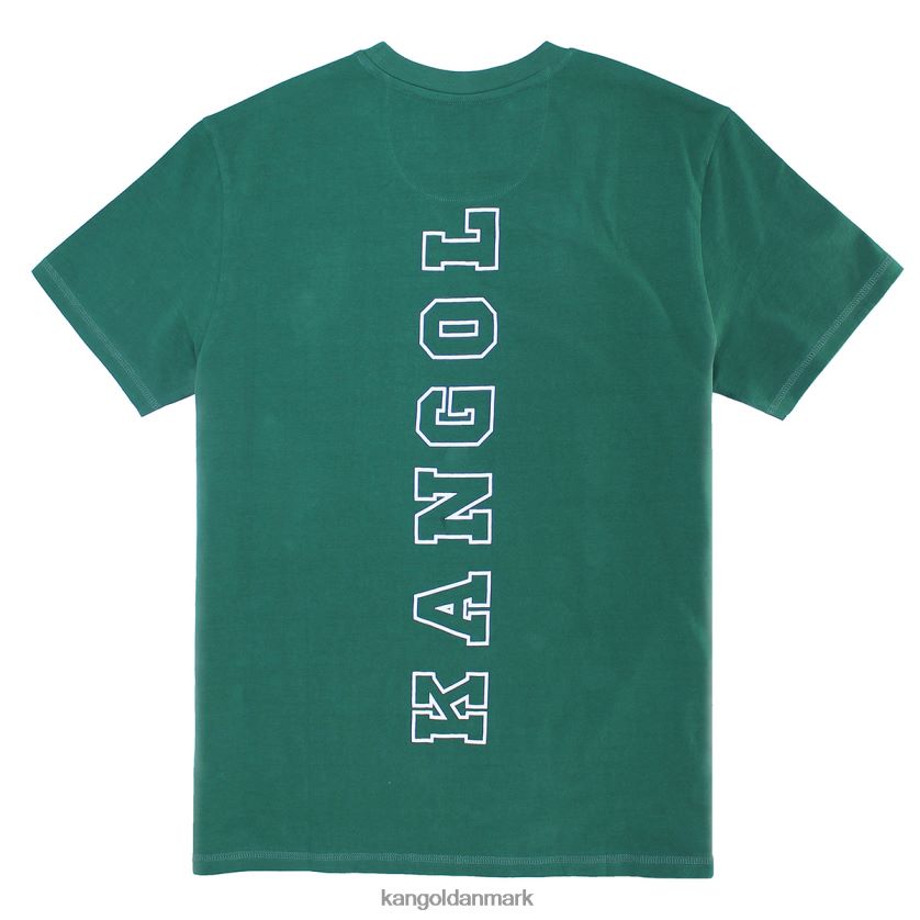 Kangol Tøj - Kangol mænd mørkegrøn tennis t-shirt tøj 84N2081227