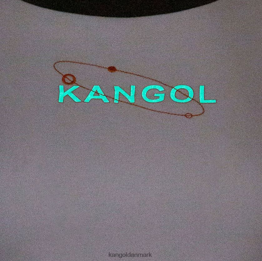 Kangol Tøj - Kangol unisex hvid orbital langærmet t-shirt tøj 84N2081201