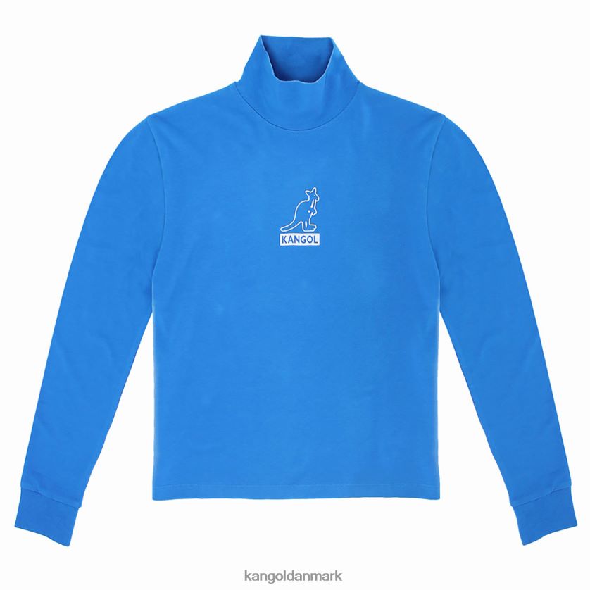Kangol Tøj - Kangol unisex indigo-spurv folie langærmet t-shirt tøj 84N2081213