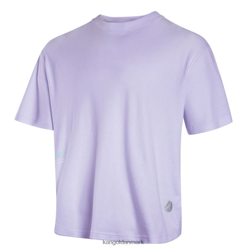 Kangol Tøj - Kangol unisex lavendel rumkredsløbs grafisk t-shirt tøj 84N2081197