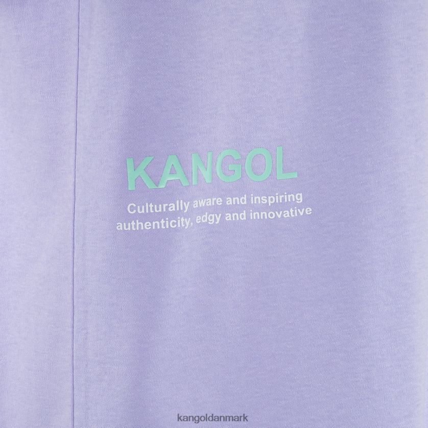 Kangol Tøj - Kangol unisex lavendel rumkredsløbs grafisk t-shirt tøj 84N2081197