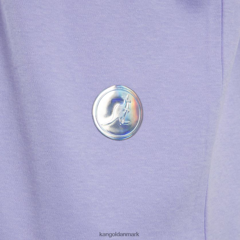 Kangol Tøj - Kangol unisex lavendel rumkredsløbs grafisk t-shirt tøj 84N2081197