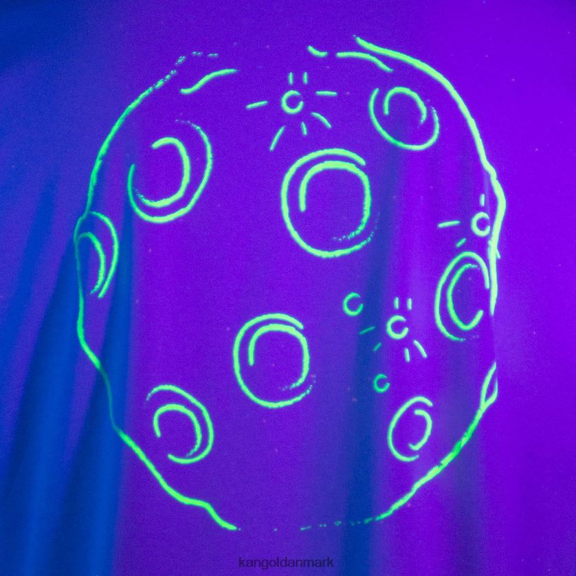 Kangol Tøj - Kangol unisex lavendel rummand grafisk t-shirt tøj 84N2081207